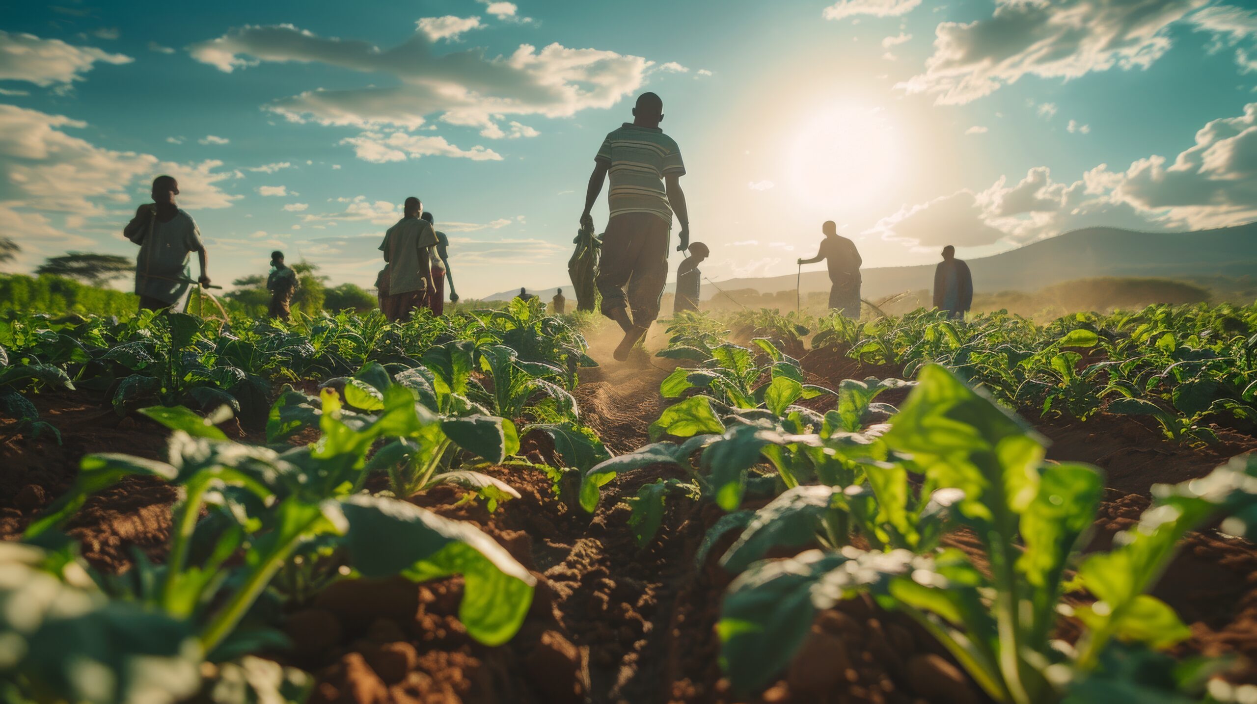 gente africana cosechando verduras (1)