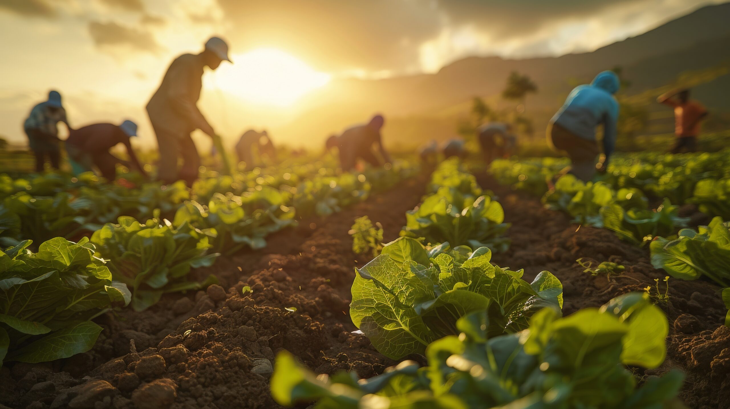 gente africana cosechando verduras (2)